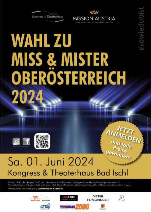 Wahl zu Miss und Mister 2024 - Oberösterreich