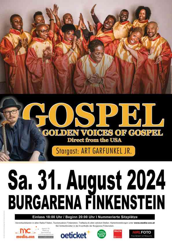 Golden Voices of Gospel in Finkenstein - Neuer Termin